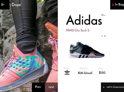 Adidas - UI / UX adobexd branding design dribbble best shot figma frontend mobile ui ui ux web website website builder website design