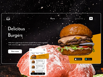 Burger Shop -  UI /  UX