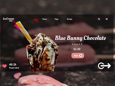 Ice Cream UI :)