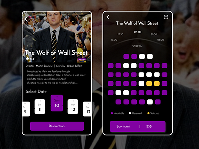 Movie Reservation Concept