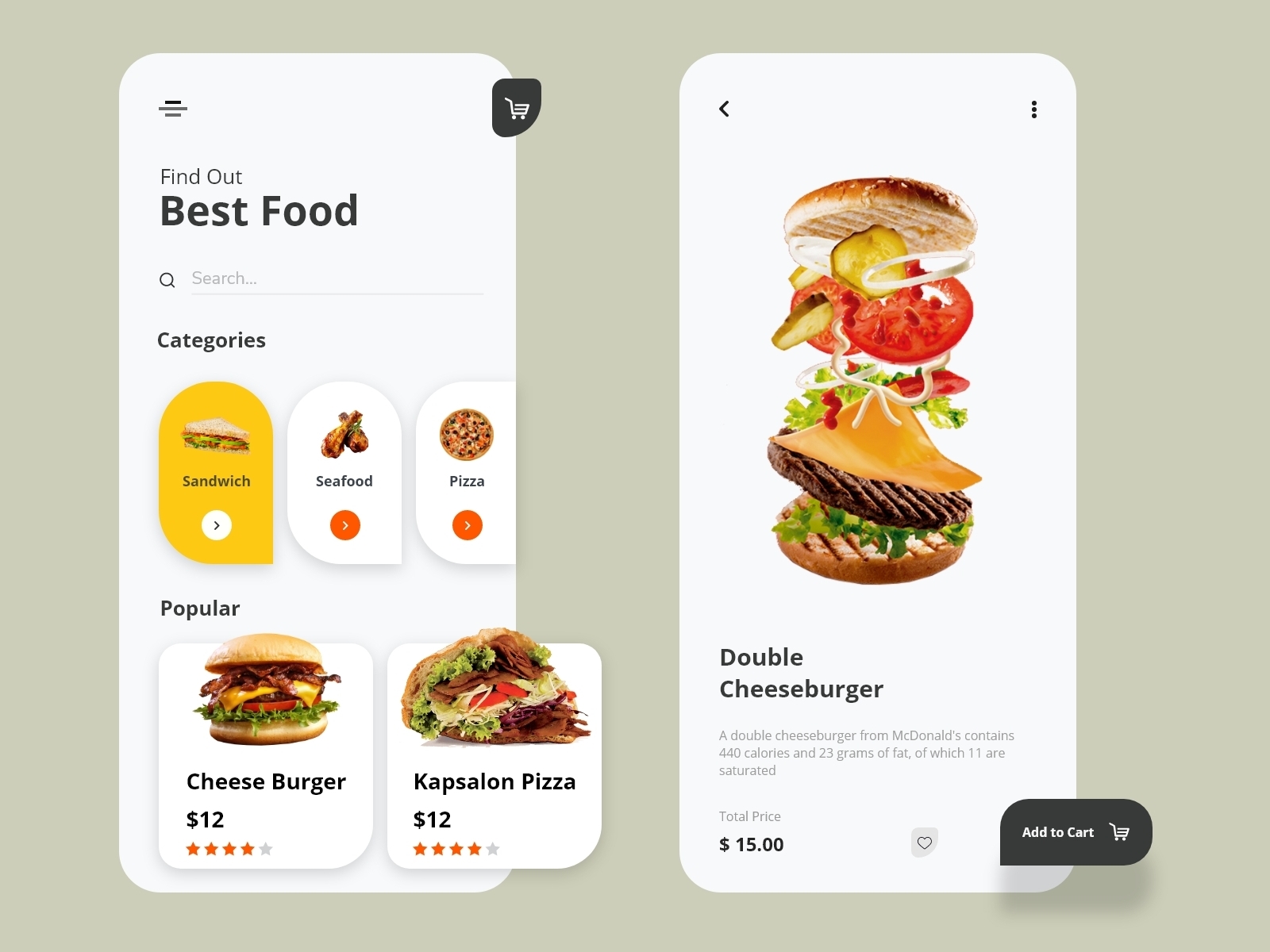 Food Delivery - Mobile App by Rezwan Ahmed Badhon👑 on Dribbble