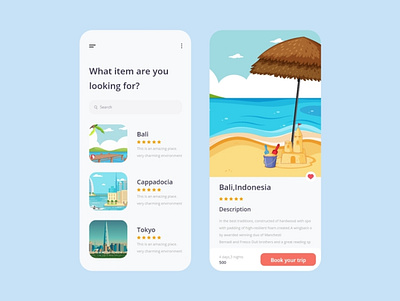 Travel App app design design simple ui travel travel agency travel app travel website traveling travelling ui ui design