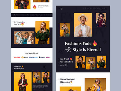 Fashion Website Design