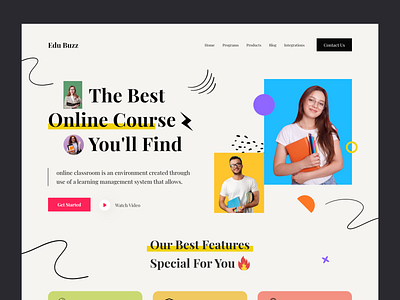 E-learning Landing Page Exploration