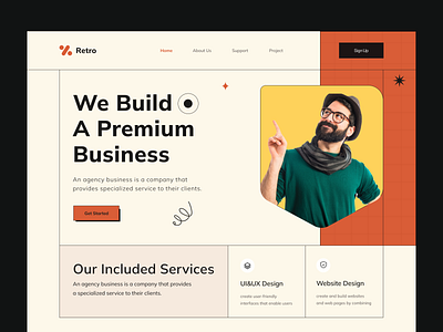 Digital Agency Landing Page