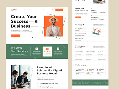 Digital Agency Landing Page