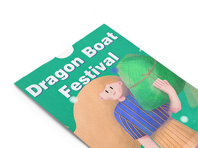 Dragon Boat Festival branding dragon boat festival illustration