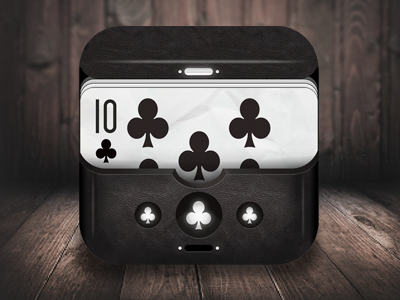 Poker Club iOS icon app icon icons ios iphone poker ui