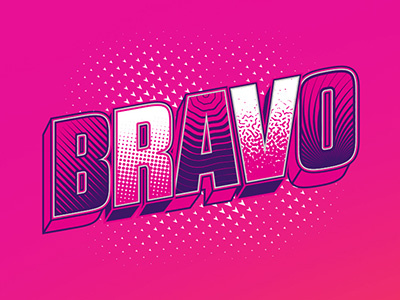 Bravo brush drawing graffiti graphic design lettering letters marker sketch tag type typography
