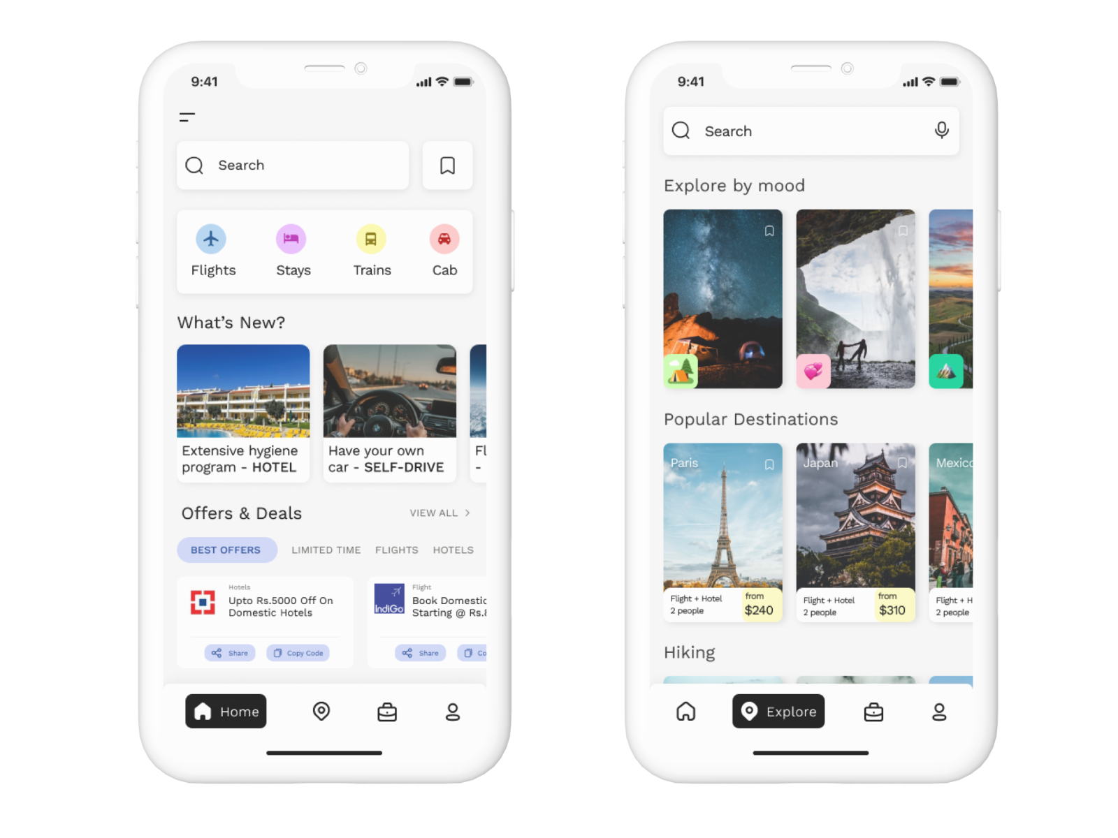 Travel App Design by Samakshi Goel on Dribbble