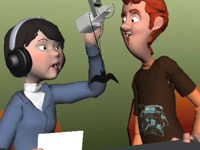 Boo! 3d animation cg dialogue