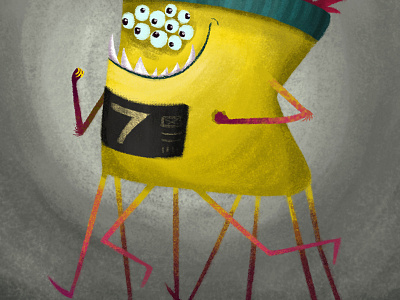 Monster Run character character design illustration monster sketch