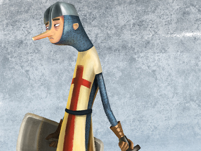 Crusader character character design crusader illustration sketch