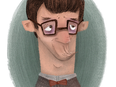Librarian character character design illustration librarian sketch