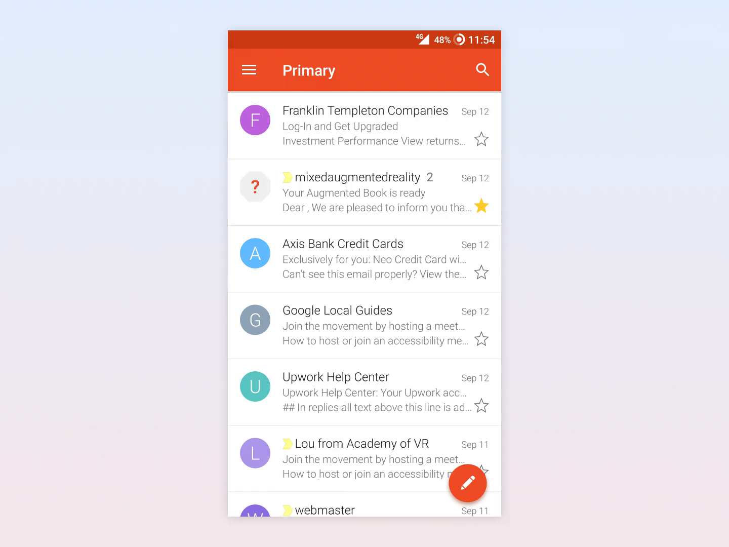 Compose mail by Hitesh lakhyani 🚀 on Dribbble