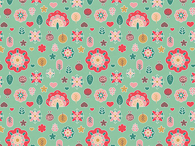 Pattern - Ladybug (liberty style)