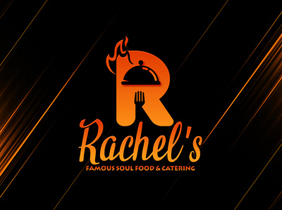 RACHELS FAMOUS SOUL FOOD CATERING 3Revised Version branding business design founder graphic design graphicdesign illustration logos minimalist minimalistic