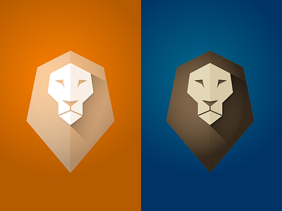 Lion logo for a new project fireworks lion logo