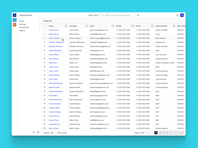 Multiple admin product design WIP