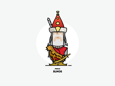 Prince Álmos from the Seven Chiefs character character design characterdesign digital art digital design digital illustrator graphic graphic design graphicdesign graphics graphics design graphics designer illustration illustration art illustration design illustration digital illustrations illustrator