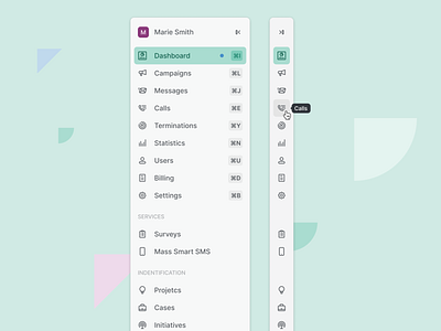 Collapsible side navigation digital design digital product digital product design digital products product product designer productdesign ui ui ux ui design ui designer uidesign uiux ux ux ui ux design uxdesign uxui