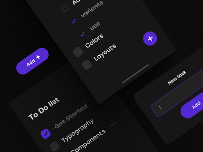 To-Do list UI app design minimal ui ux