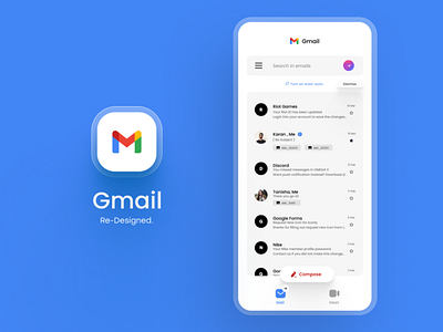 GMail - Redesign