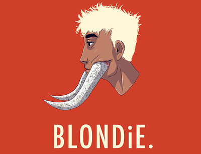 BLONDiE. art blonde comic cover design digital art graphic design illustration