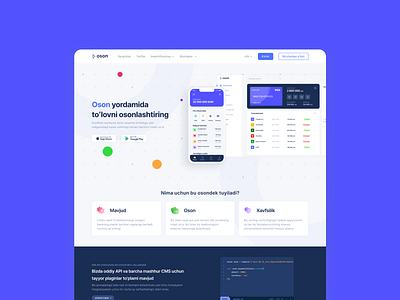 Oson design ui ui design uiux ux uxdesign webdesign