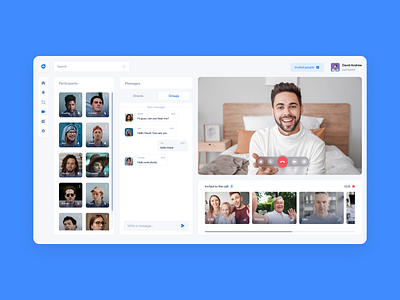 Google-Duo Redesign design ui ui design uiux ux uxdesign webdesign