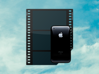 Avonlea Light: iPhone Video Icon (+PSD) film icon iphone psd video