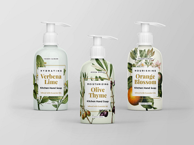 Kitchen Hand Soap  |  Hidden Garden Line