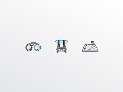 Explore Icons design graphicdesign icons icons set illustraion illustrator lineart simple simpledesign summervibes