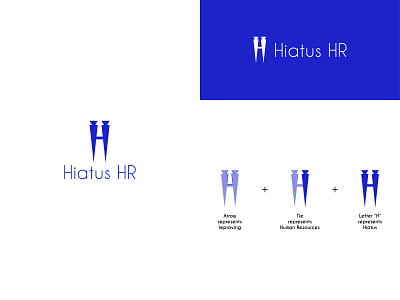 Hiatus HR Logo Design brand identity branding design graphic design illustration illustrator logo logo design logos ui vector