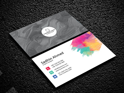 Creative Business Card business card tamplate businesscard businesscarddesign colorful corporate creative business card modernbusinesscard namecard print design printing professionalbusinesscard stylish
