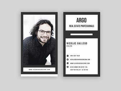 Real Estate business card