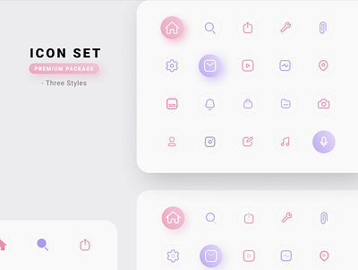 Icon Set Premium Package design figma figmadesign icon iconset premium typography vector webdesign