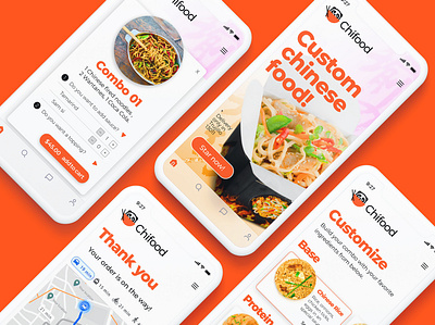 Chifood - Branding, Web Design branding corporate identity design graphic design logo ui ux web design