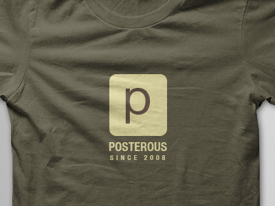 Posterous T-Shirt Mock #2