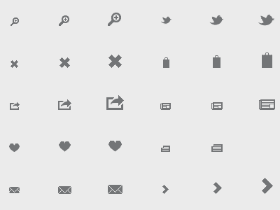 Dropt icon set WIP