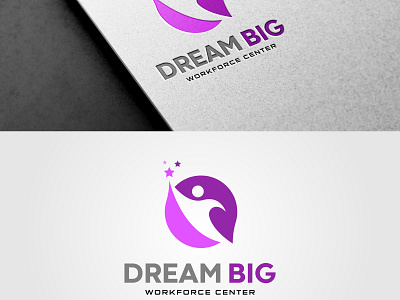 dream big branding design illustration logo