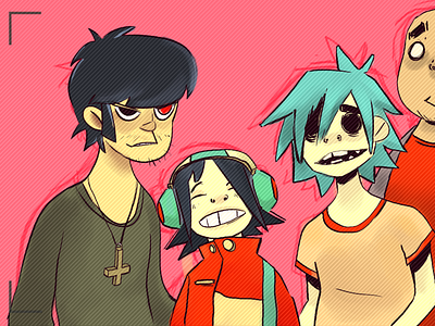 GORILLAZ FANART