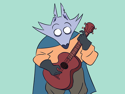 guitarrista animation cartoon characterdesign digital illustration illustration