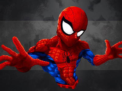 MARVEL - Spiderman illustration marvel spider man spiderman