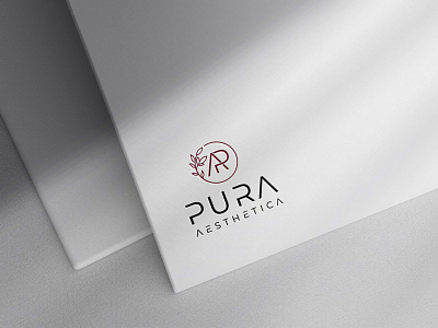 PURA AESTHETICA / Logo Design aesthetica branding design fashion logo minimal mockup p pura spa
