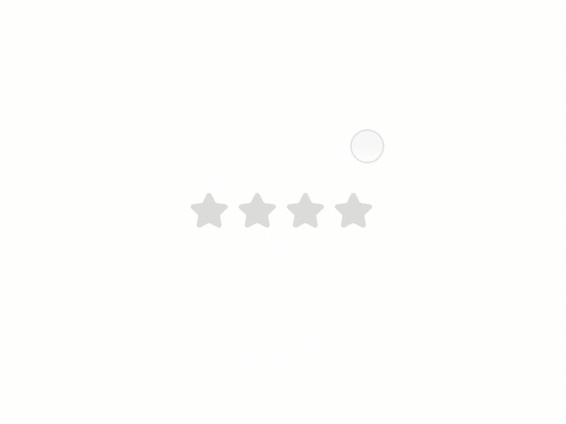 Recipe Rating after effects bodymovin effect lottie principle rating star