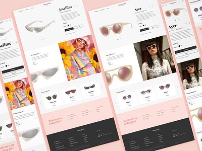 Product page | Alain Mikli online store design proposal