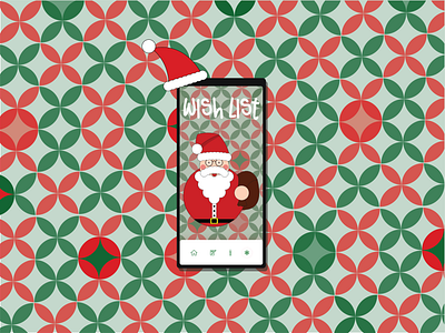 in the holiday spirit app app design branding christmas colorful design graphic graphic design holiday illustration ios logo ui ux wishlist