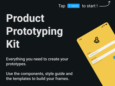 Prototype Kit branding component design figma product design prototype prototyping style guide ui ux ux ui wireframe