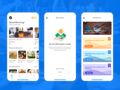 Ordering App Restaurant coffee design dribbble interface order